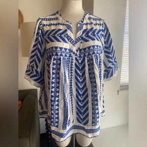 NEW Old Navy Short-Sleeve Textured V-Neck Top for Women